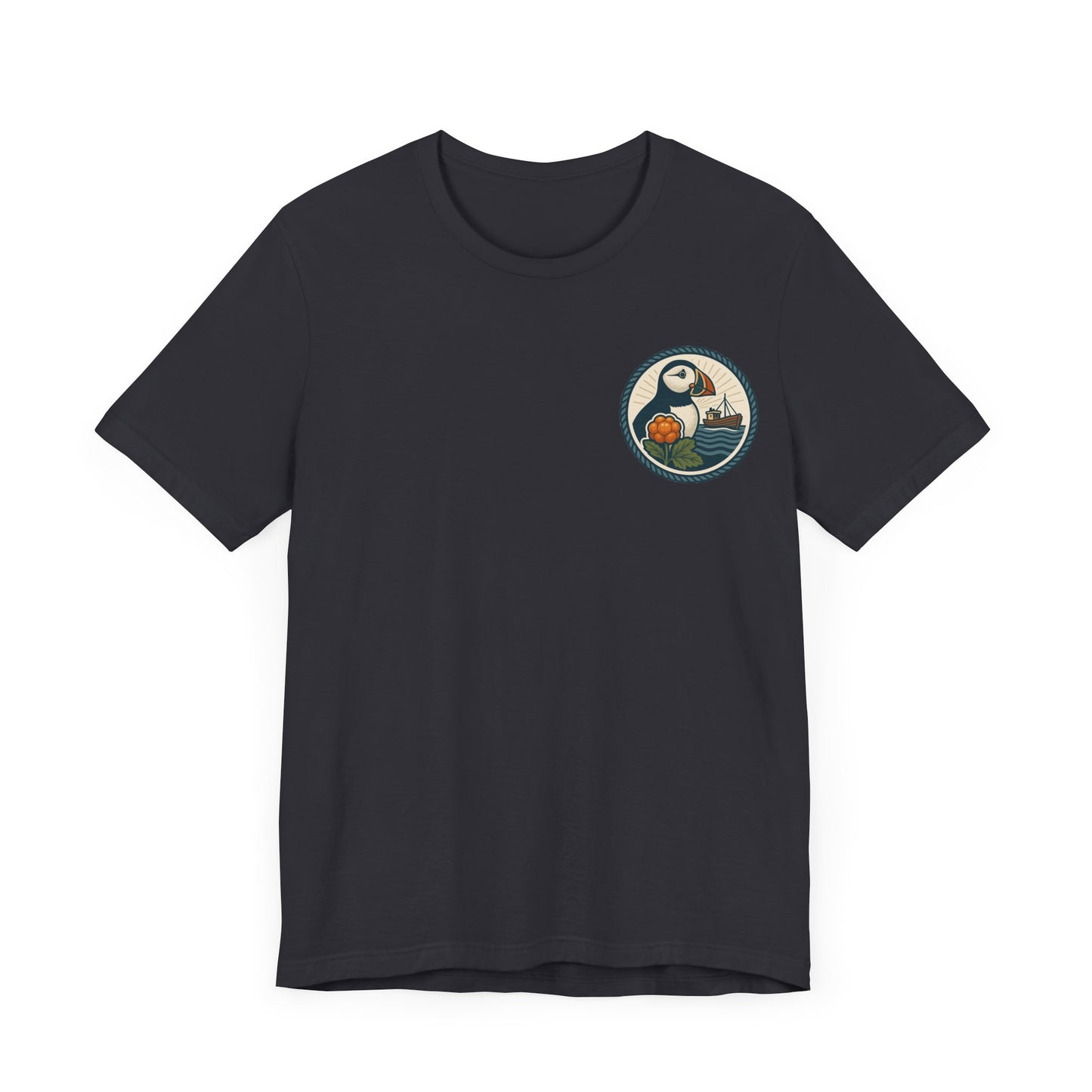 Unisex Jersey T-Shirt – Buroysund-Design für Alltag & Abenteuer