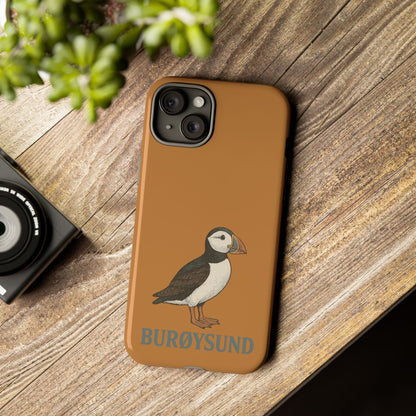 Premium-Handyhülle mit Papageientaucher – Schutz trifft nordische Wildnis