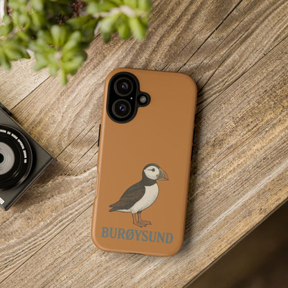 Premium-Handyhülle mit Papageientaucher – Schutz trifft nordische Wildnis