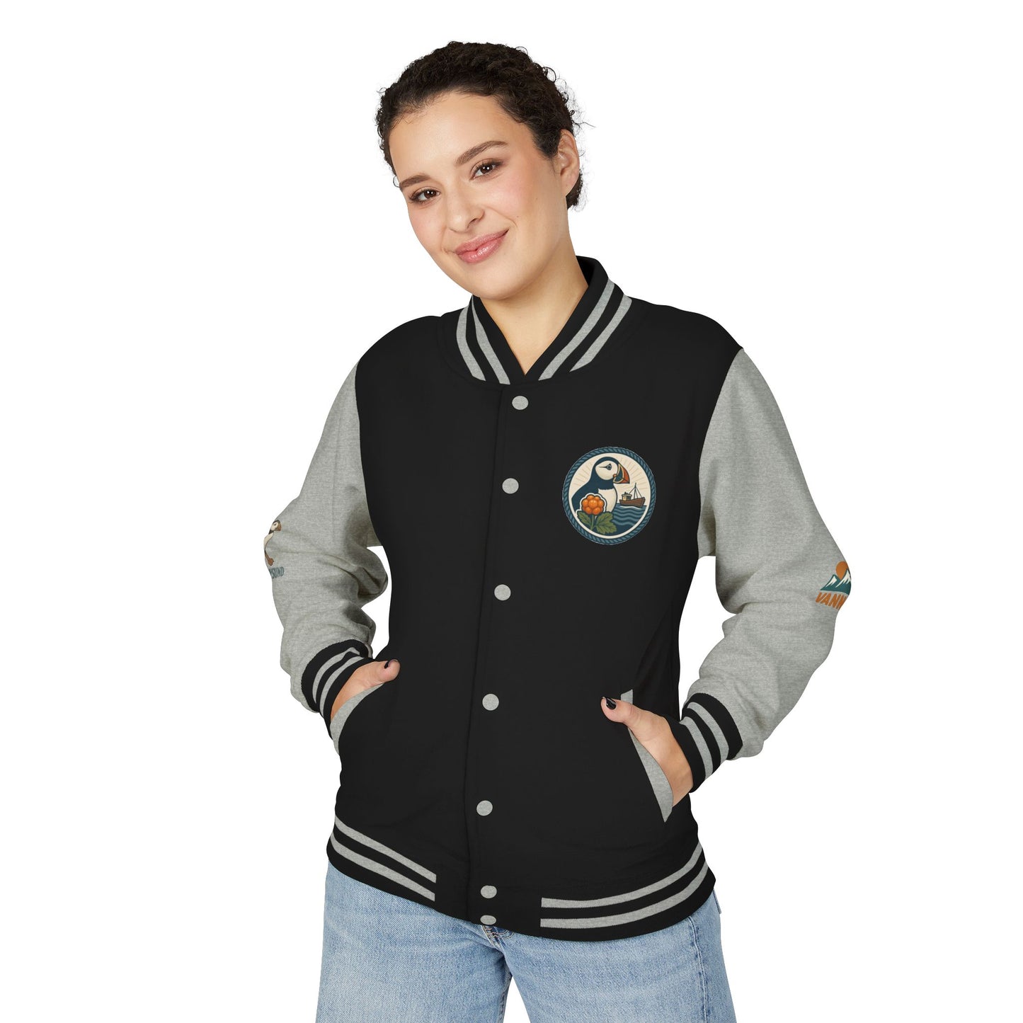 Unisex Collegejacke – Retro-Look trifft Komfort