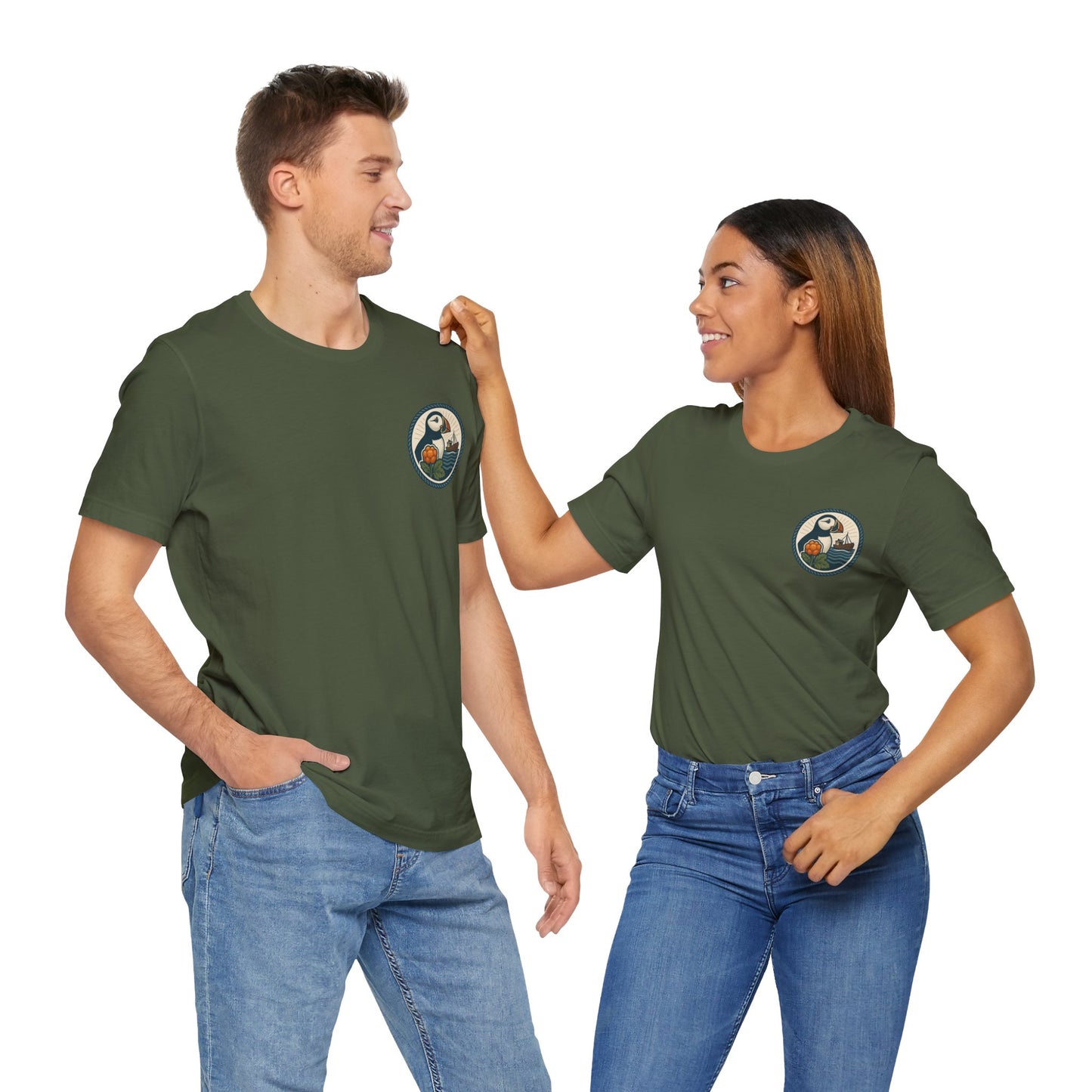 Unisex Jersey T-Shirt – Buroysund-Design für Alltag & Abenteuer