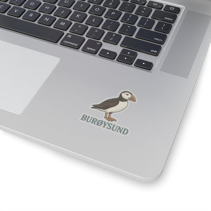 Charming Puffin Kiss-Cut Stickers - Perfect for Laptops, Journals, Gifts, Nature Lovers, Cute Decor