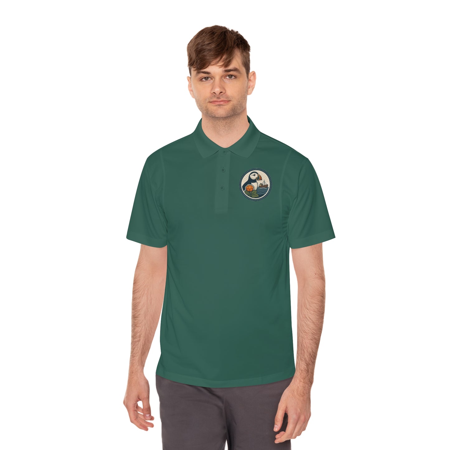 Sport Polo Shirt – Funktion trifft Stil in Buroysund-Optik