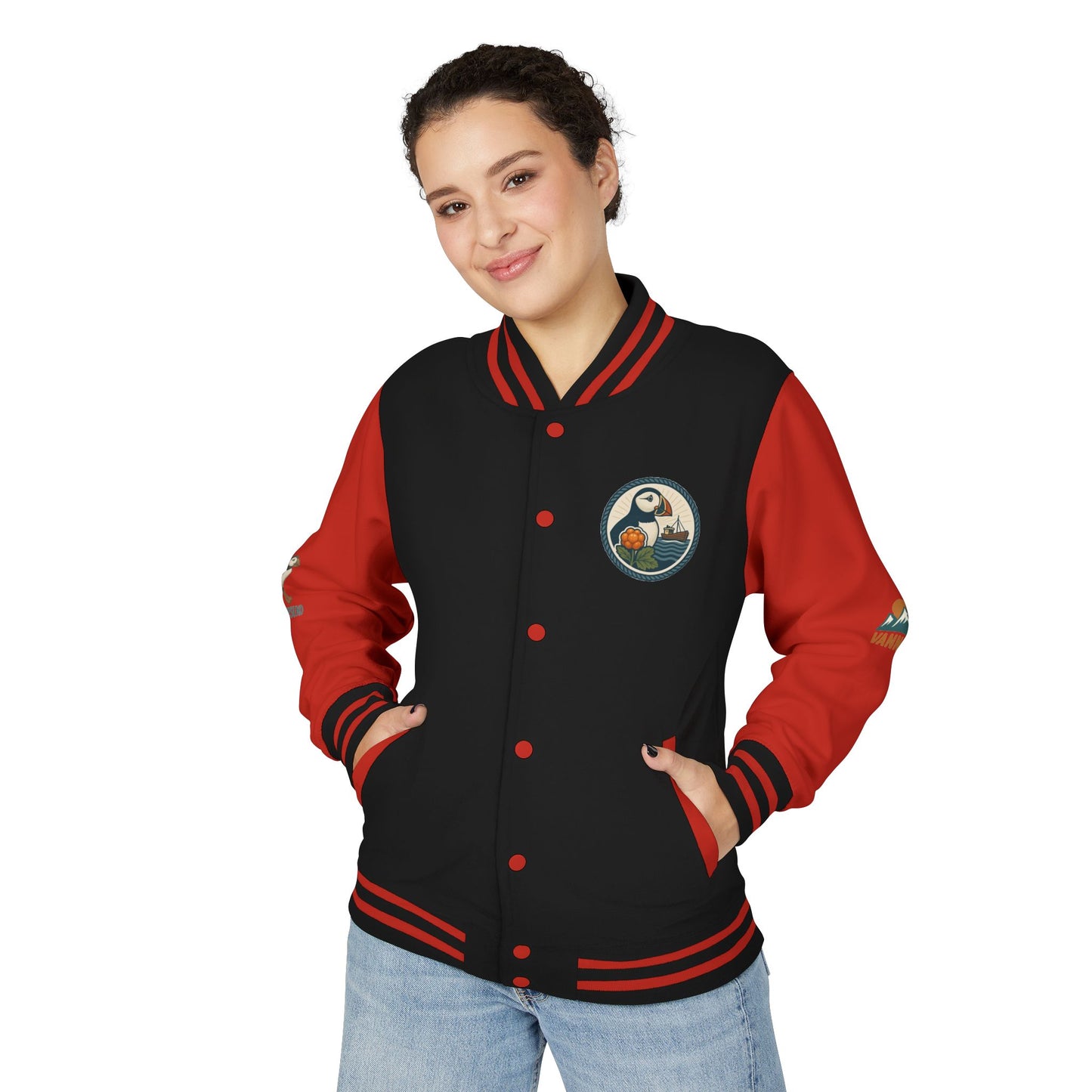 Unisex Collegejacke – Retro-Look trifft Komfort
