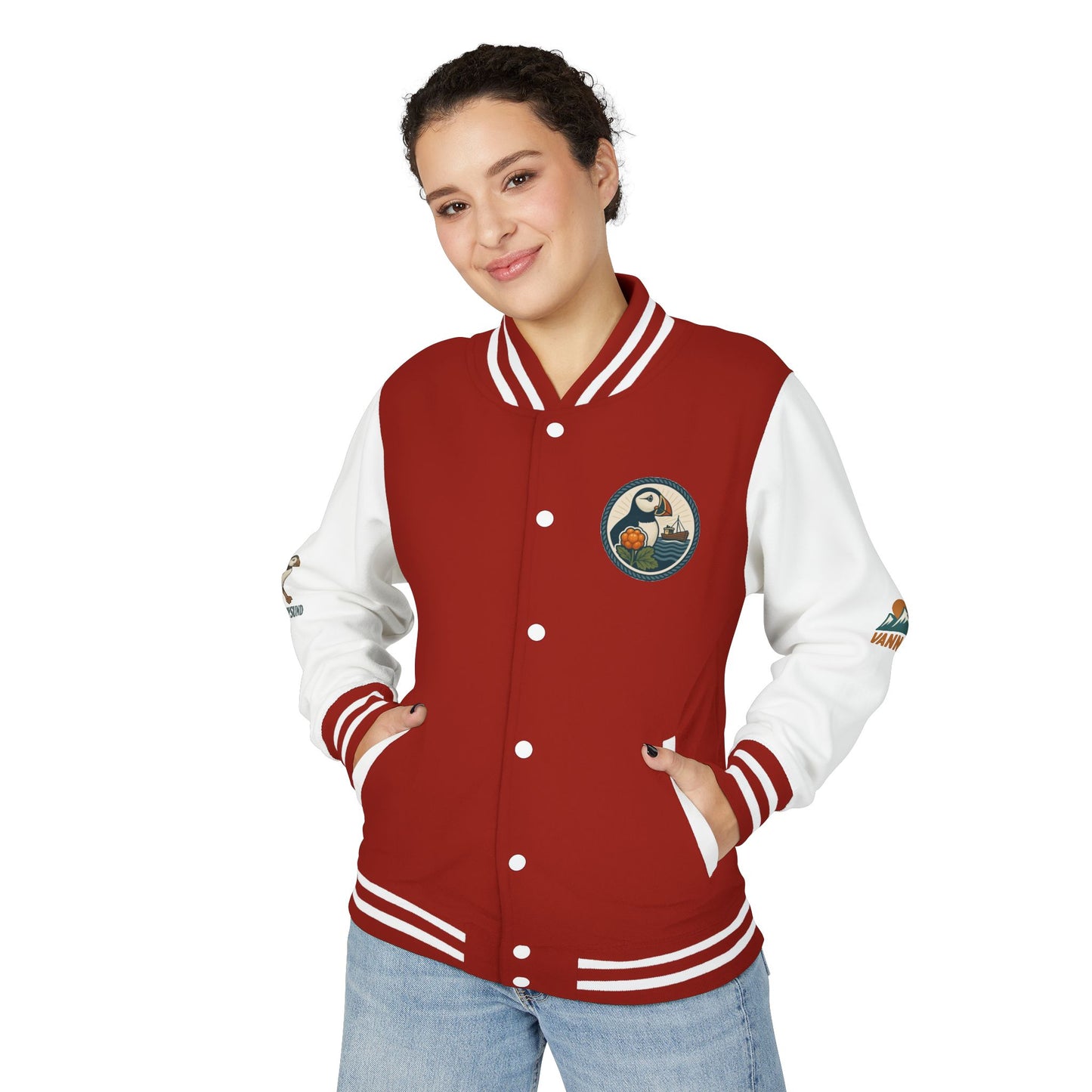 Unisex Collegejacke – Retro-Look trifft Komfort