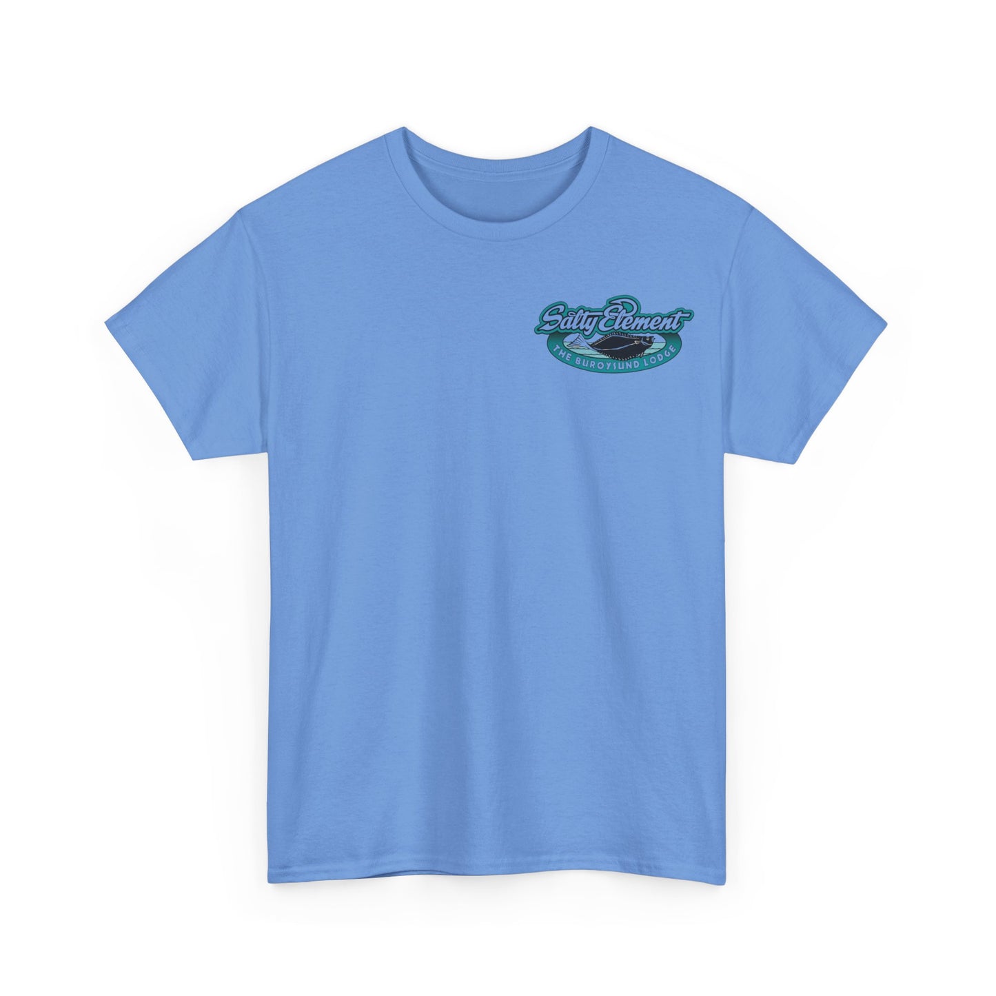 Unisex Heavy Cotton T-Shirt – „Angeln ist Krieg“ – Für alle, die es ernst meinen