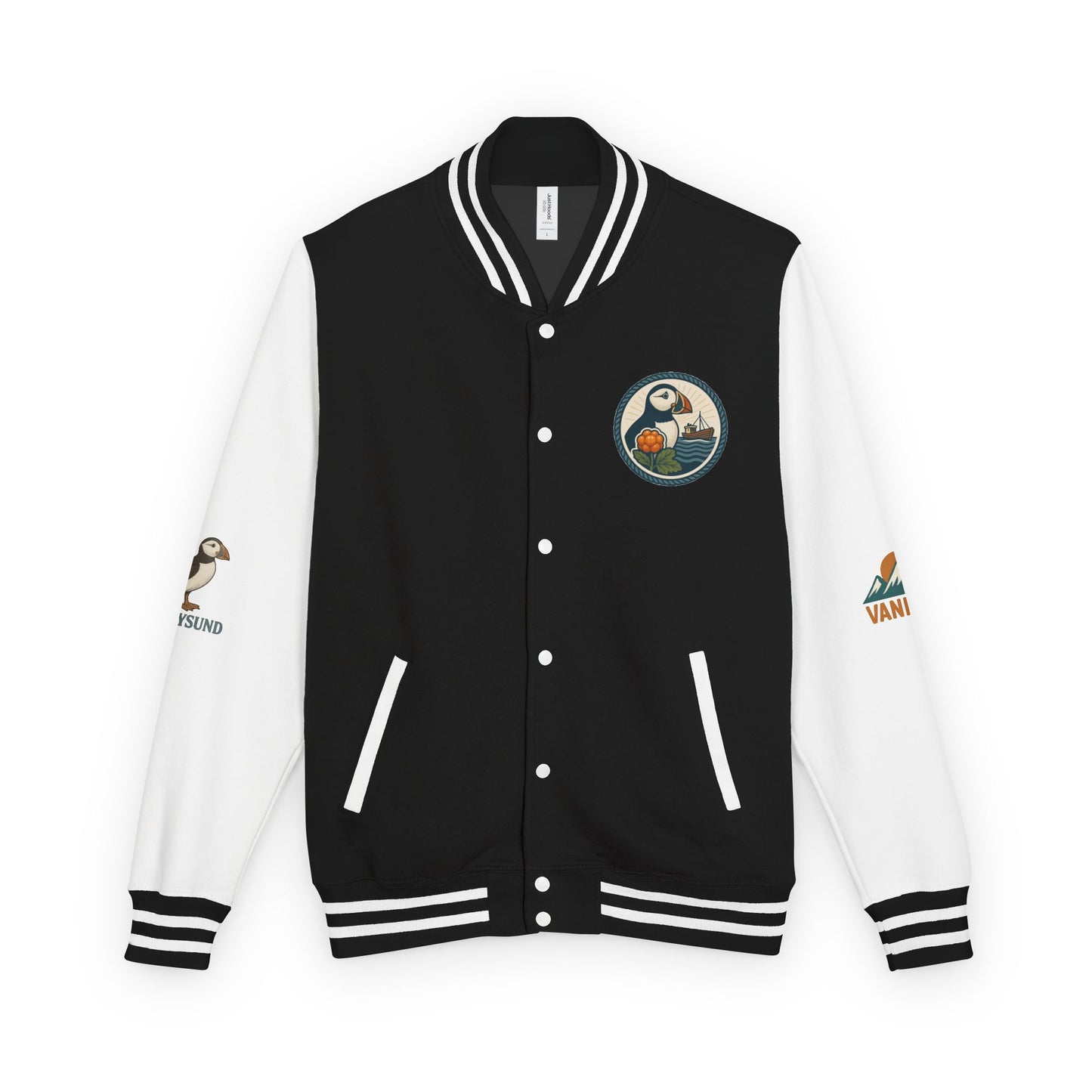 Unisex Collegejacke – Retro-Look trifft Komfort