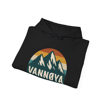 Mountain VANNØYA Unisex Hoodie - Cozy, Outdoor-Inspired Sweatshirt