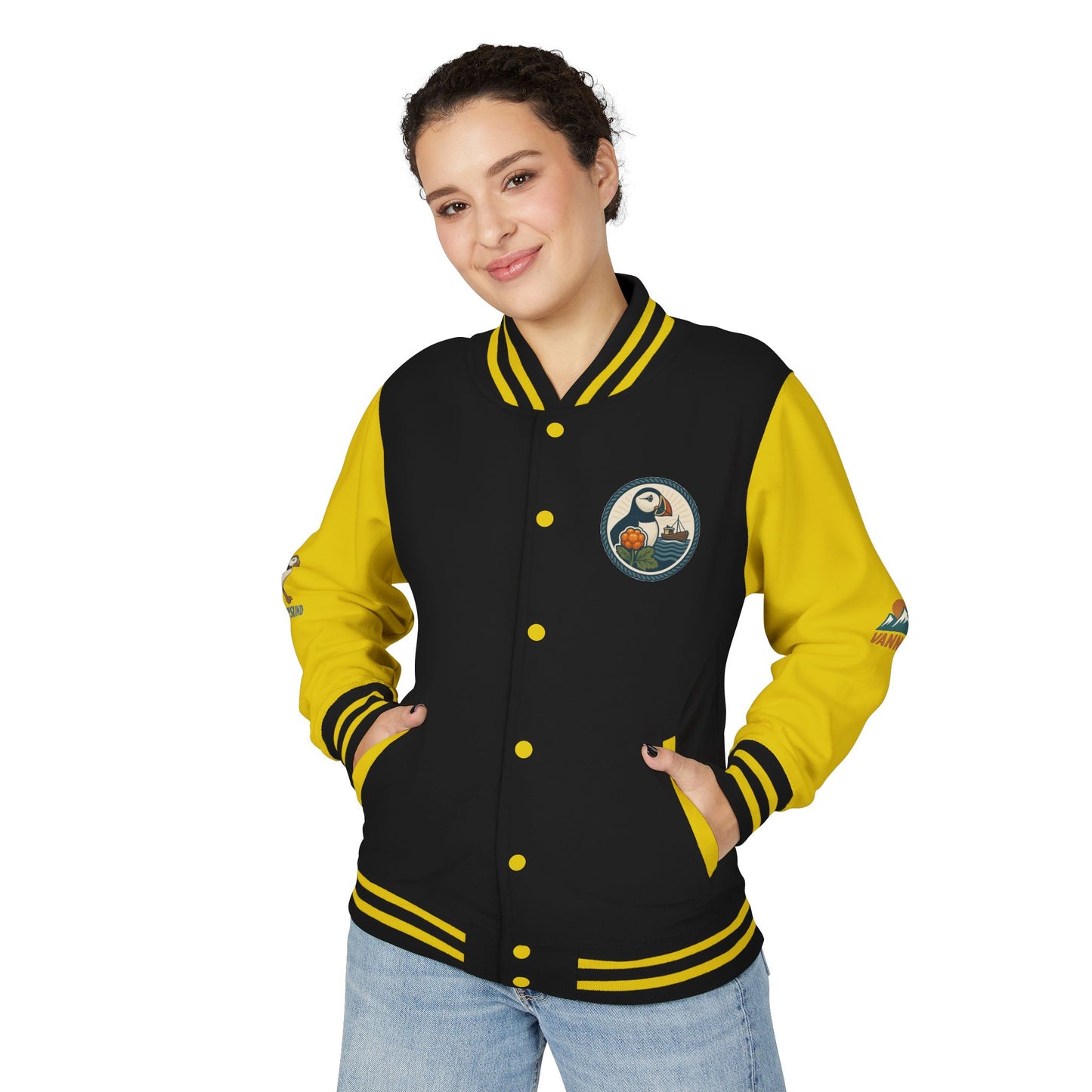 Unisex Collegejacke – Retro-Look trifft Komfort