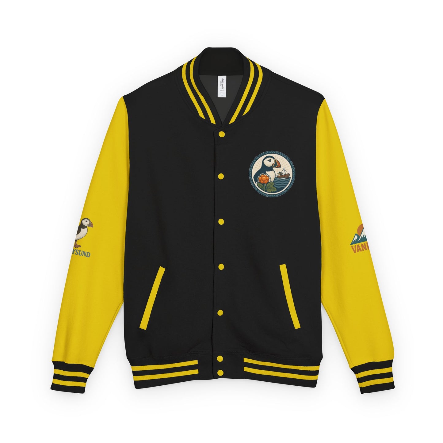 Unisex Collegejacke – Retro-Look trifft Komfort