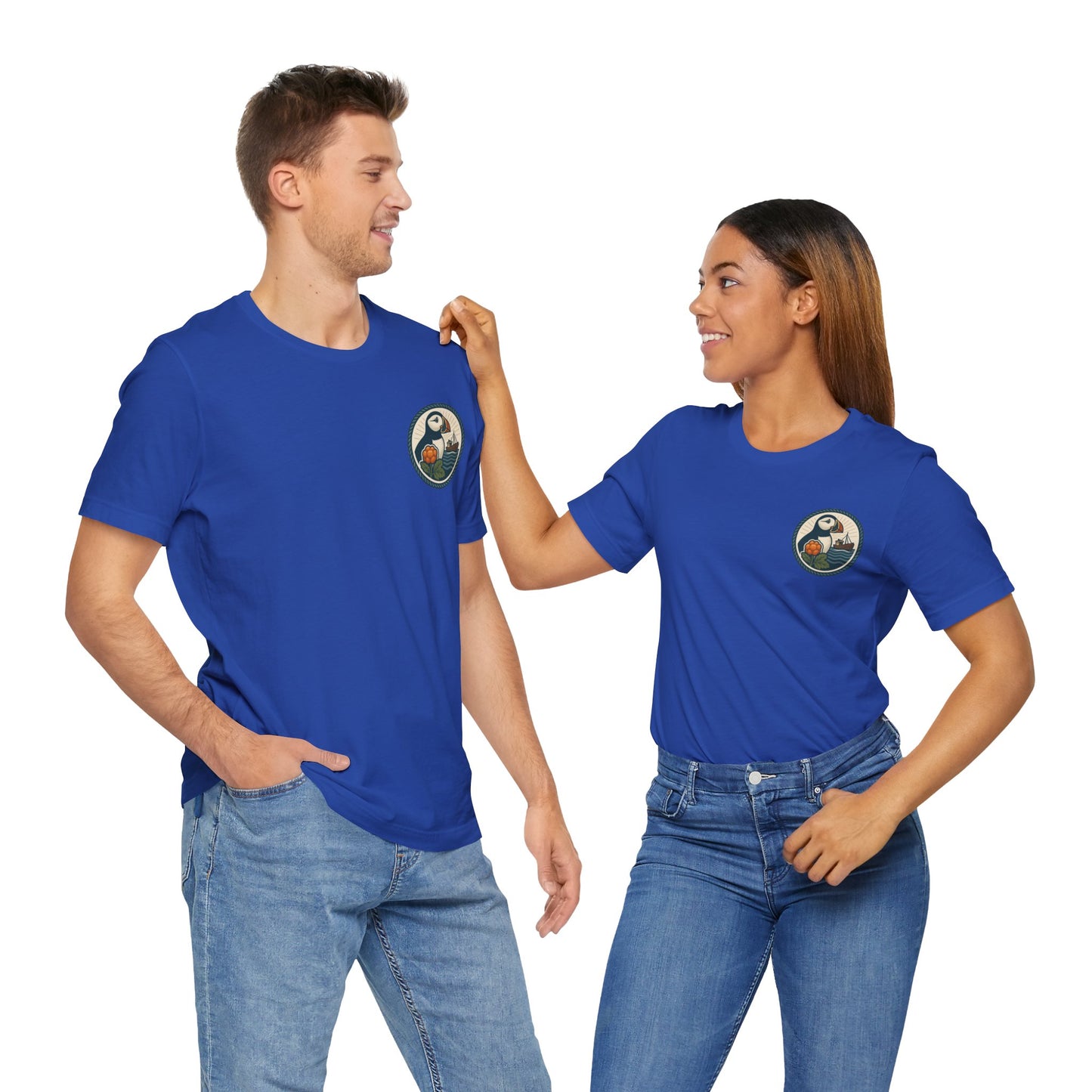 Unisex Jersey T-Shirt – Buroysund-Design für Alltag & Abenteuer