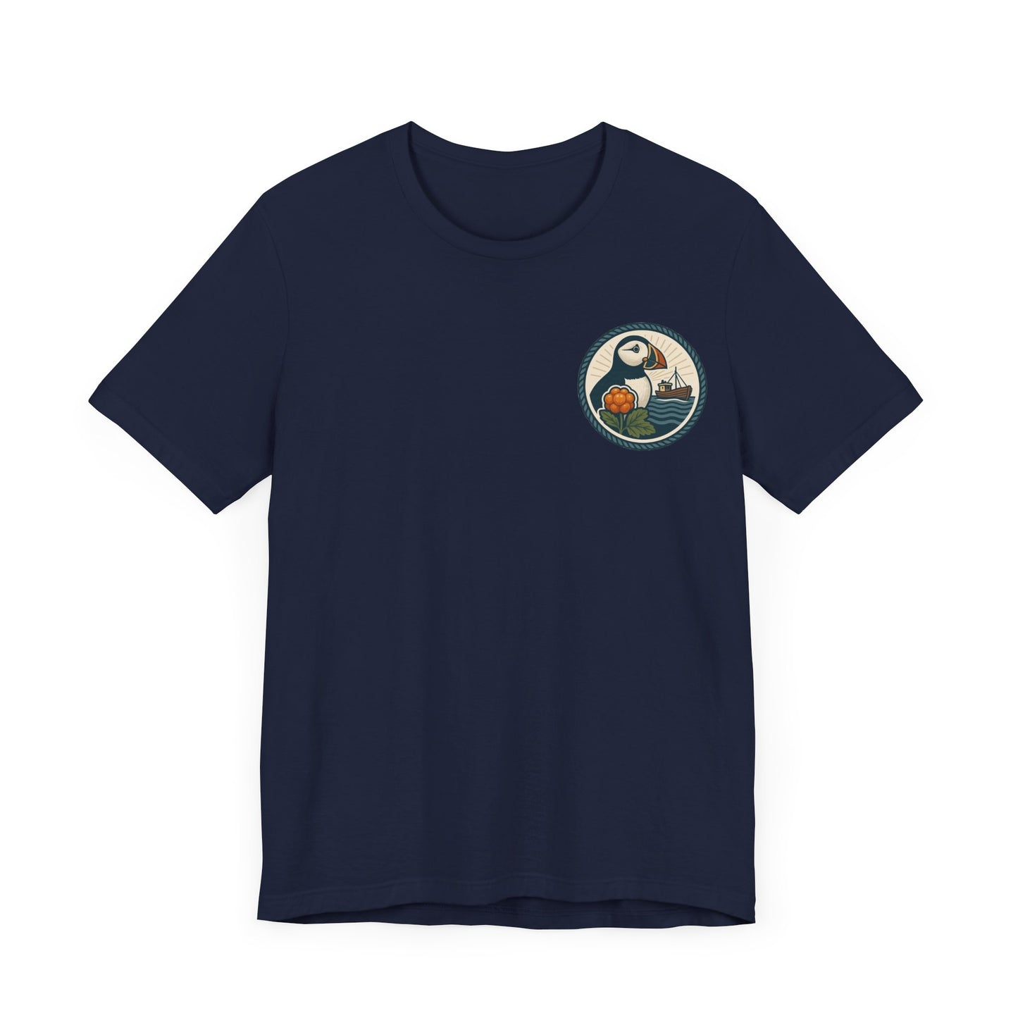 Unisex Jersey T-Shirt – Buroysund-Design für Alltag & Abenteuer