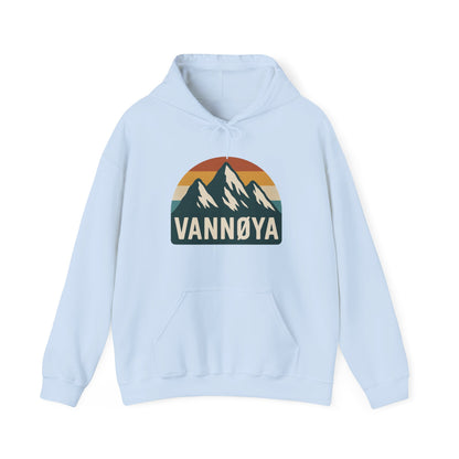 Mountain VANNØYA Unisex Hoodie - Cozy, Outdoor-Inspired Sweatshirt