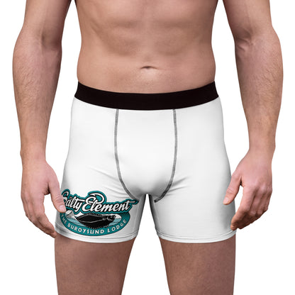 Adventure-Ready Men's Boxer Briefs, Unique Gift for Him, Comfortable Underwear, Outdoor Enthusiasts, Stylish AOP Design