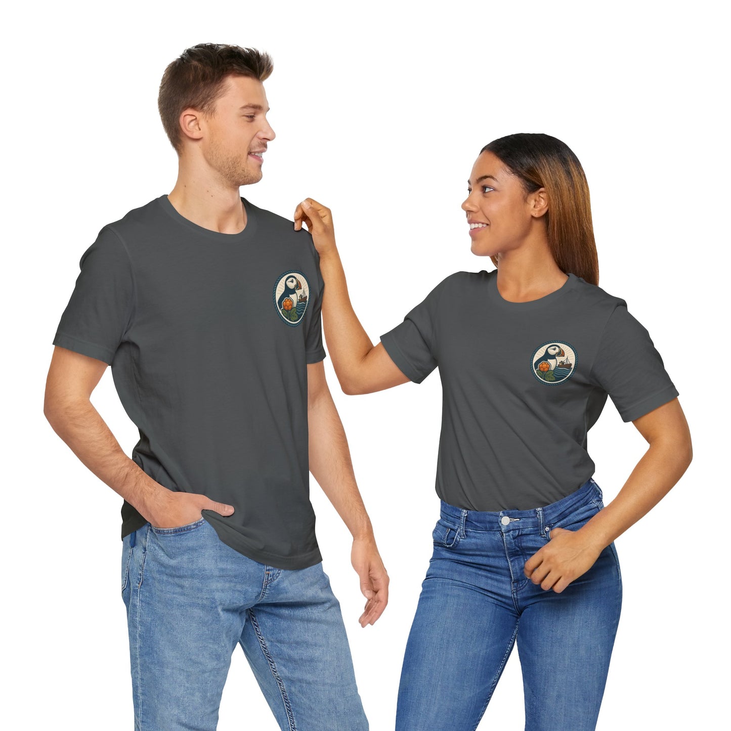 Unisex Jersey T-Shirt – Buroysund-Design für Alltag & Abenteuer