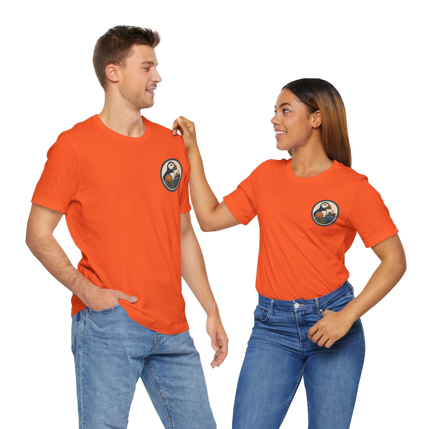 Unisex Jersey T-Shirt – Buroysund-Design für Alltag & Abenteuer