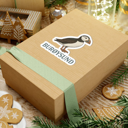 Charming Puffin Kiss-Cut Stickers - Perfect for Laptops, Journals, Gifts, Nature Lovers, Cute Decor