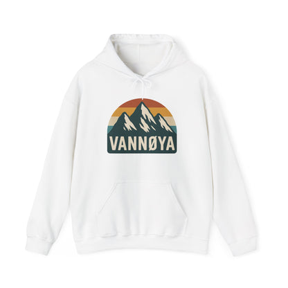 Mountain VANNØYA Unisex Hoodie - Cozy, Outdoor-Inspired Sweatshirt