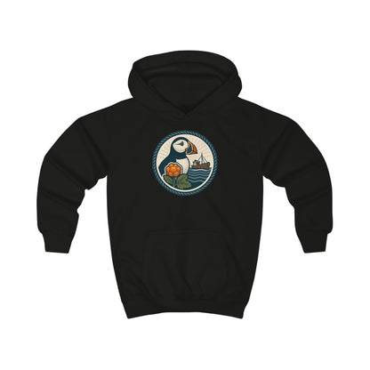 Adventurous Puffin Kids Hoodie