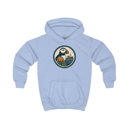 Adventurous Puffin Kids Hoodie