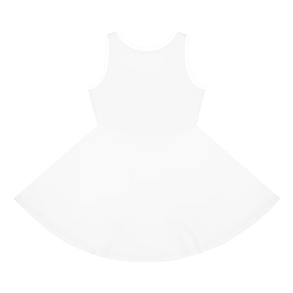 VANNØYA Adventure Girls' Sleeveless Sundress - Perfect for Summer Outings