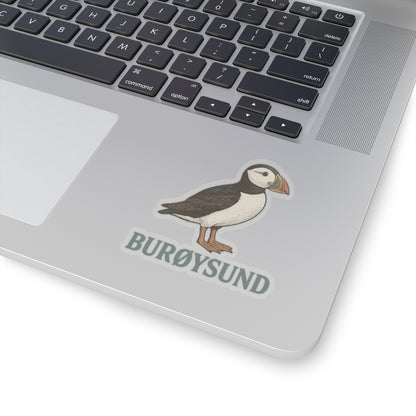 Charming Puffin Kiss-Cut Stickers - Perfect for Laptops, Journals, Gifts, Nature Lovers, Cute Decor