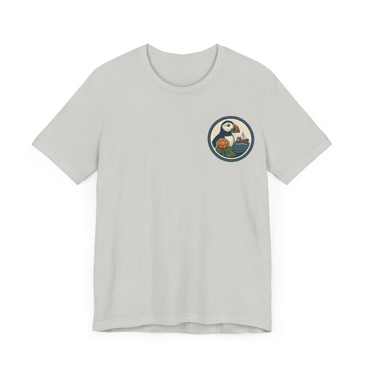 Unisex Jersey T-Shirt – Buroysund-Design für Alltag & Abenteuer