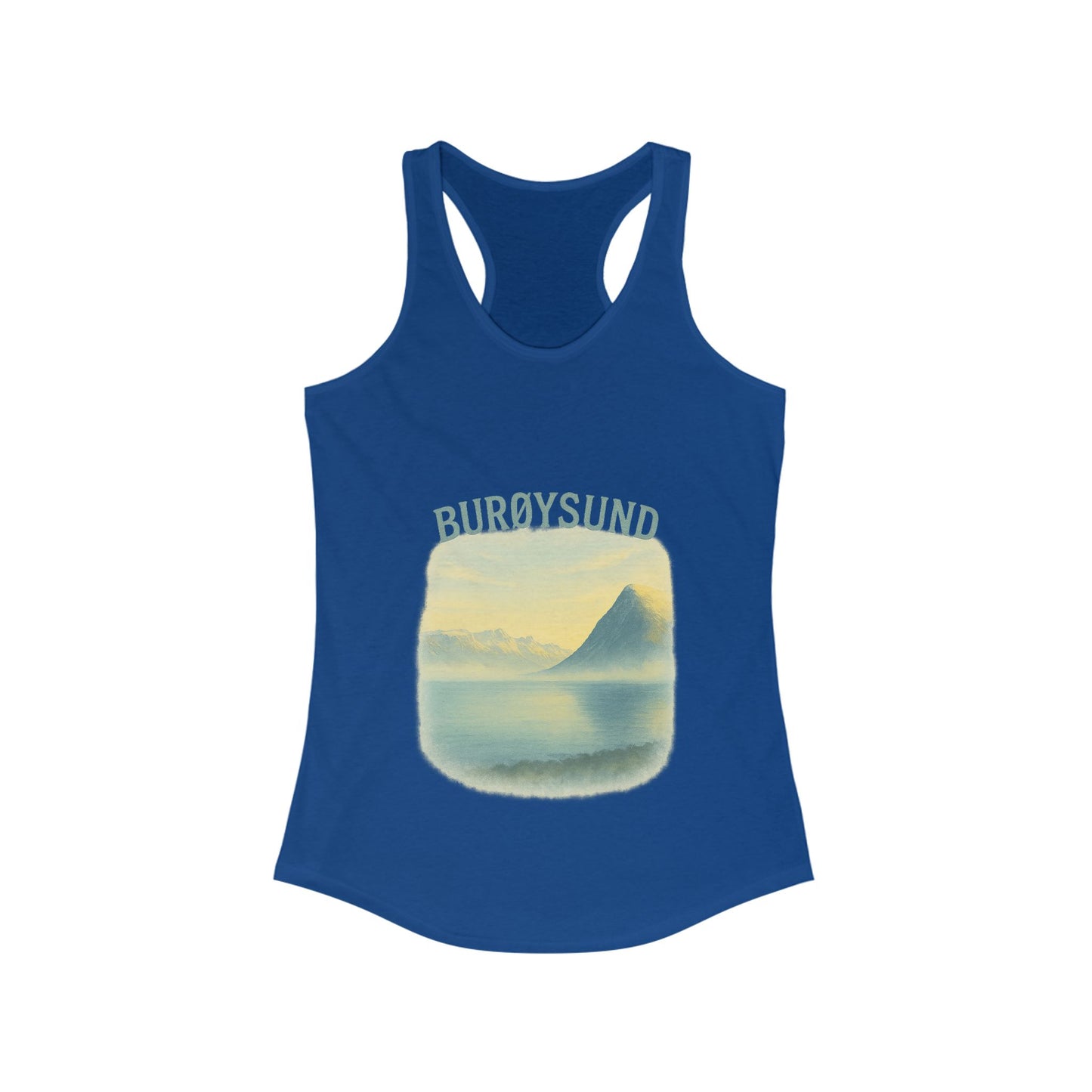 Dein sportlich-leichter Begleiter – unser Racerback Tank für aktive Tage.