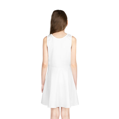 VANNØYA Adventure Girls' Sleeveless Sundress - Perfect for Summer Outings