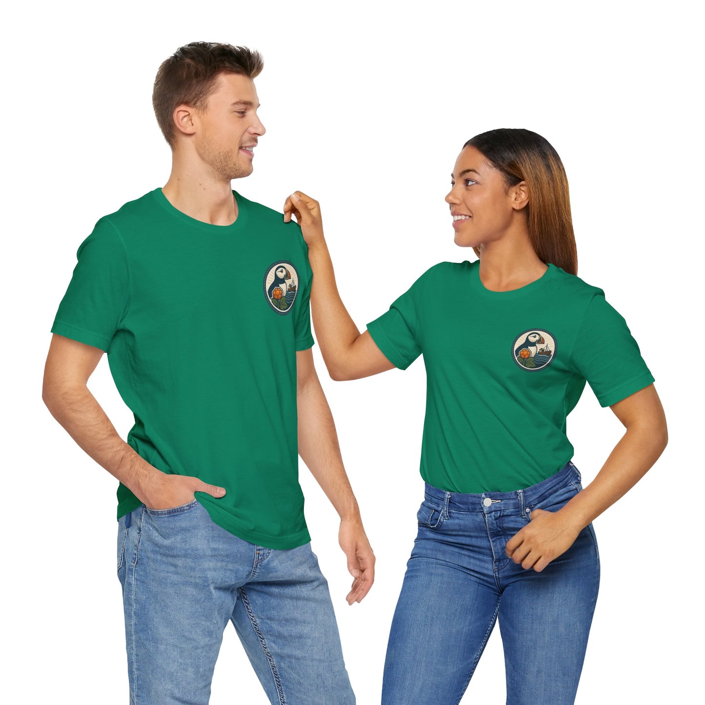Unisex Jersey T-Shirt – Buroysund-Design für Alltag & Abenteuer
