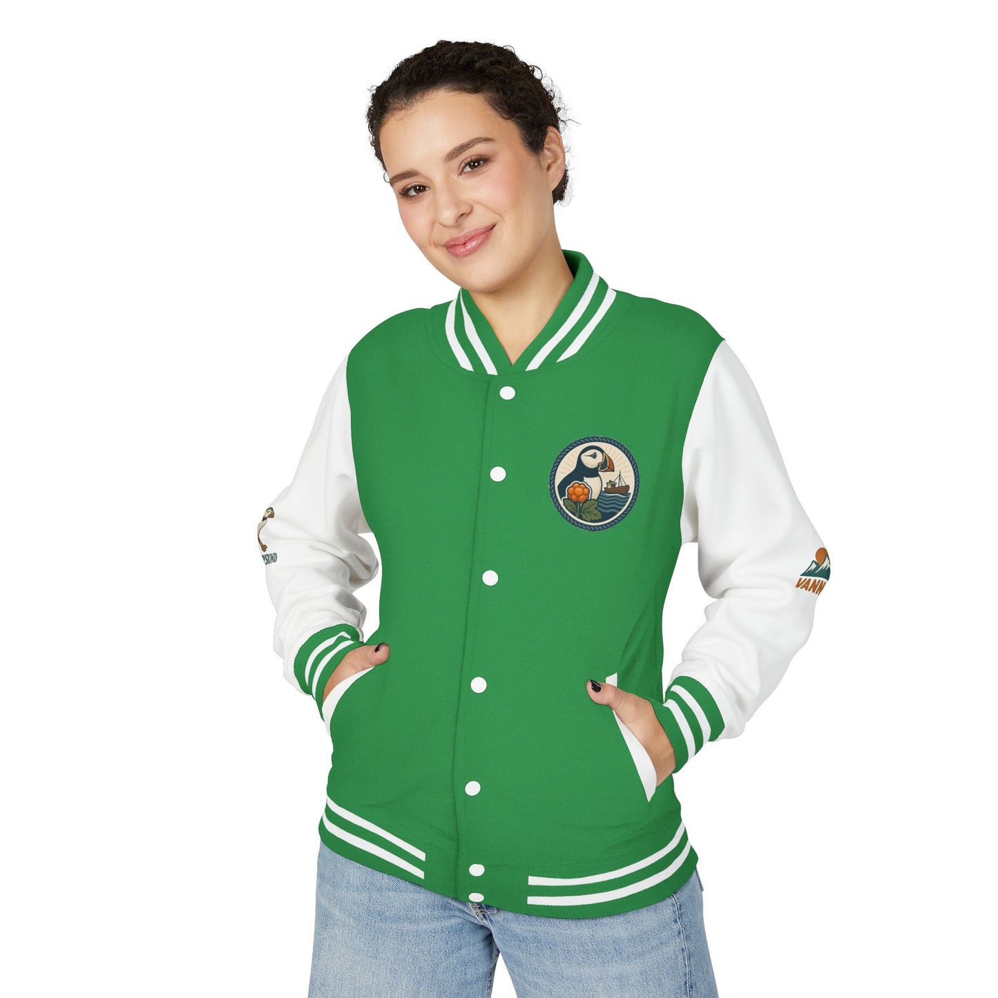 Unisex Collegejacke – Retro-Look trifft Komfort