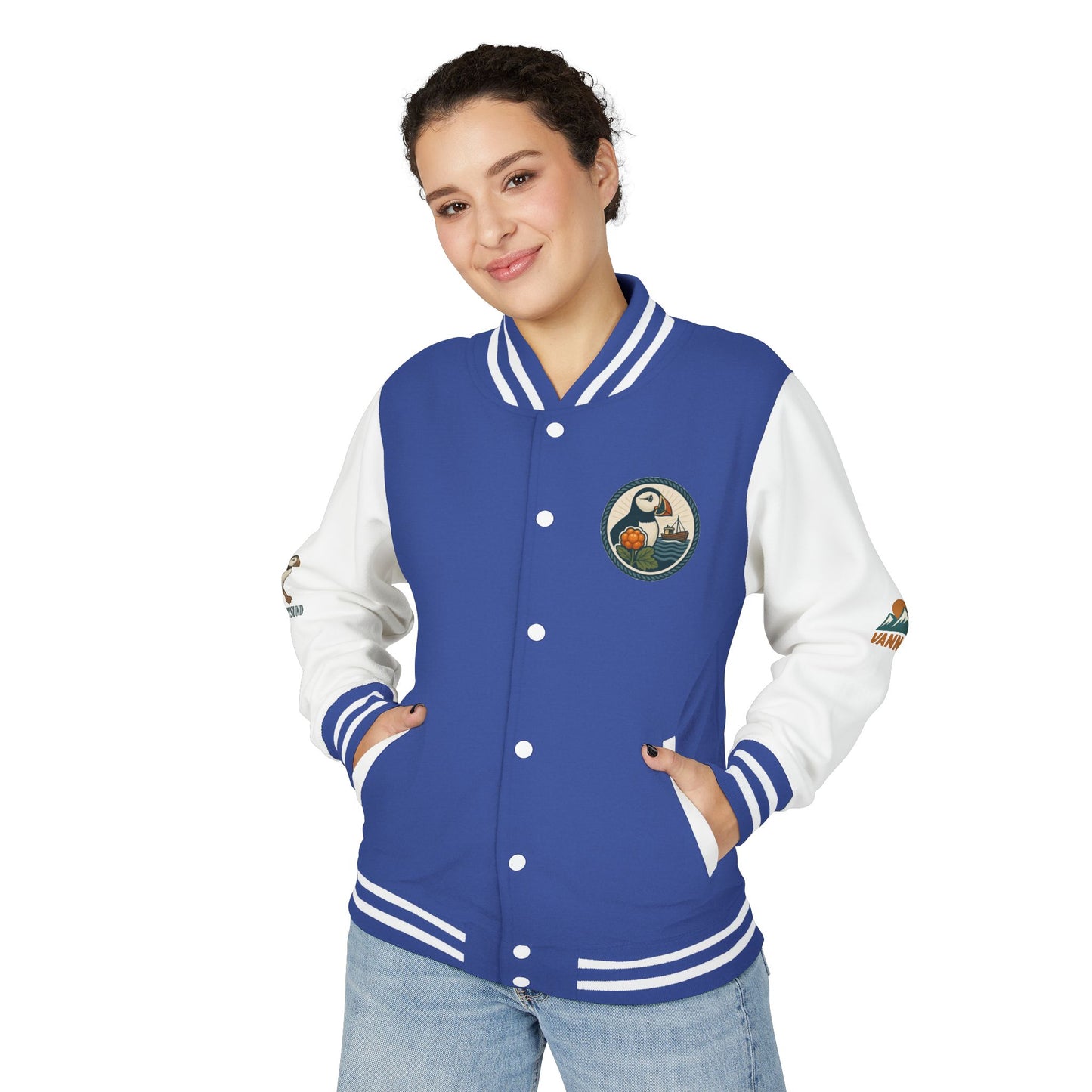 Unisex Collegejacke – Retro-Look trifft Komfort